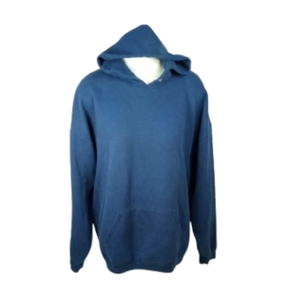 Jerzees Super Sweats Navy Blue Hoodie Sz 3X